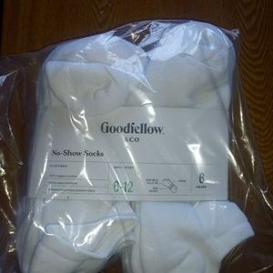 Goodfellow and Co  6 Pair Ankle Socks Size 6-12